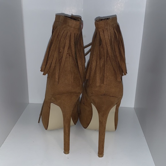JustFab open toe booties - 8 - Picture 5 of 6